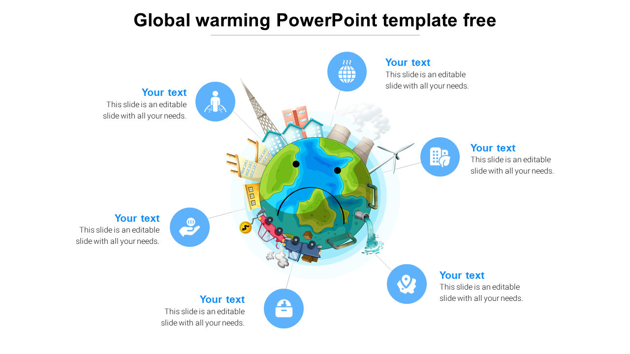 global warming powerpoint template free